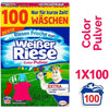 Spar King-Weißer Riese Color Pulver Waschpulver Waschmittel 100 Waschladungen 1er Pack