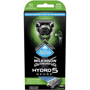 Spar King-Wilkinson Sword Hydro 5 Sense Comfort 5 Klingen Herren-Rasierer Rasierklinge