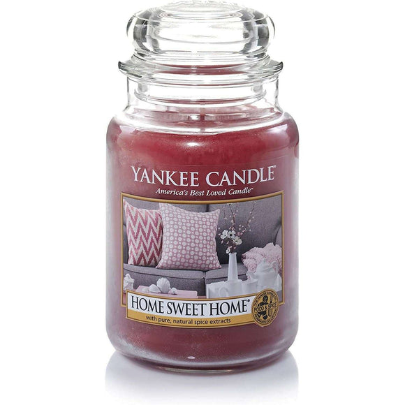 Spar King-Yankee Candle Home Sweet Home Große Kerze im Glas Paraffinwachs Duftkerze 623 g