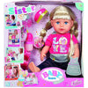 Spar King-Zapf Creation 820704 - BABY Born Interactive Sister Puppe Mit Zubehör 46 cm